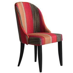 Aldwick Dining Chair Llama Orange Dining chair PinkOrangeBlack  Andrew Martin Linen | Bed Sava