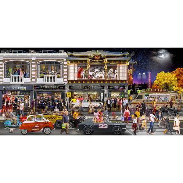 Another Day In Paradise Colour, 250cm x 120cm - Andrew Martin