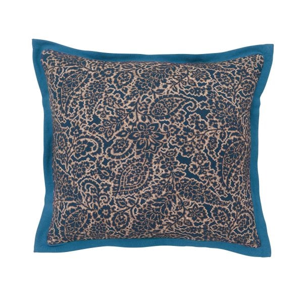 Bedeck of Belfast Aldin Cushion 50cm x 50cm Celadon | Bed Sava