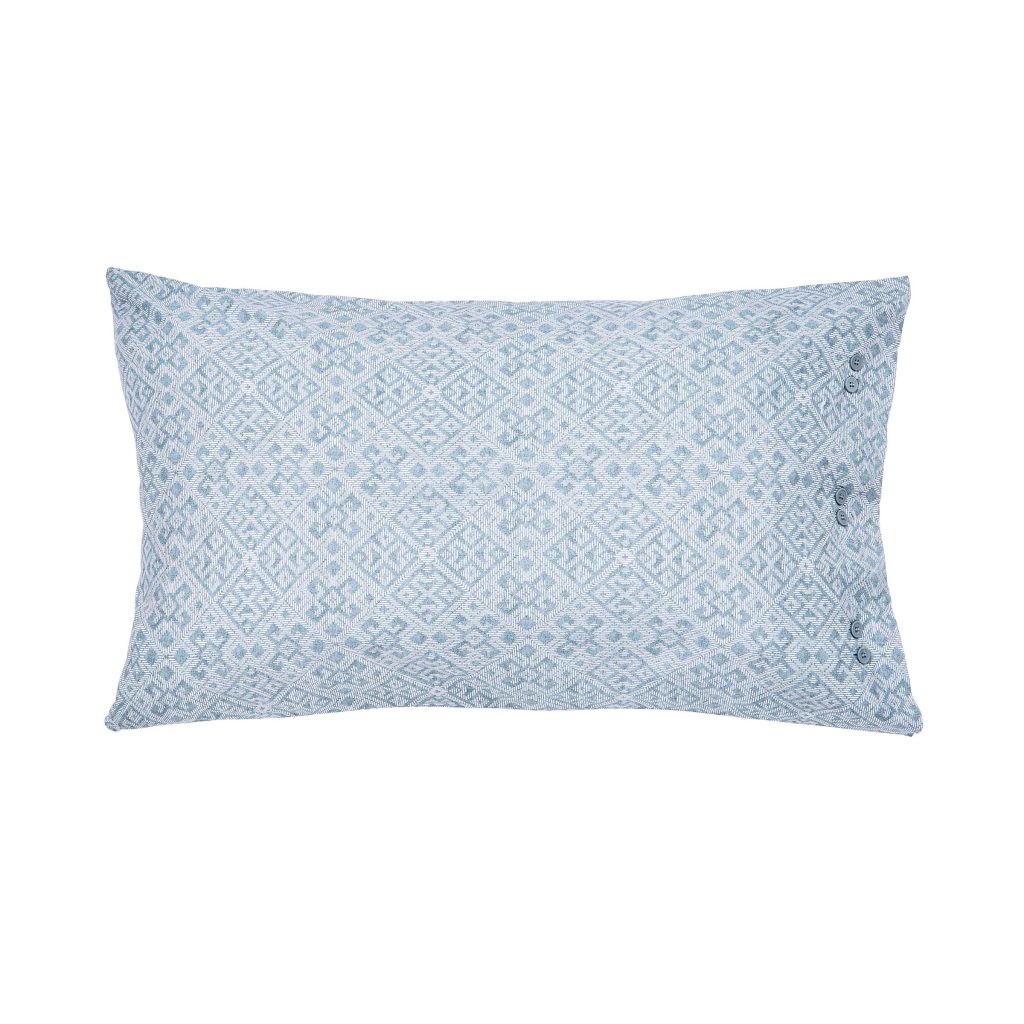 Bedeck of Belfast Aldin Pair of Standard Pillowcases, Celadon