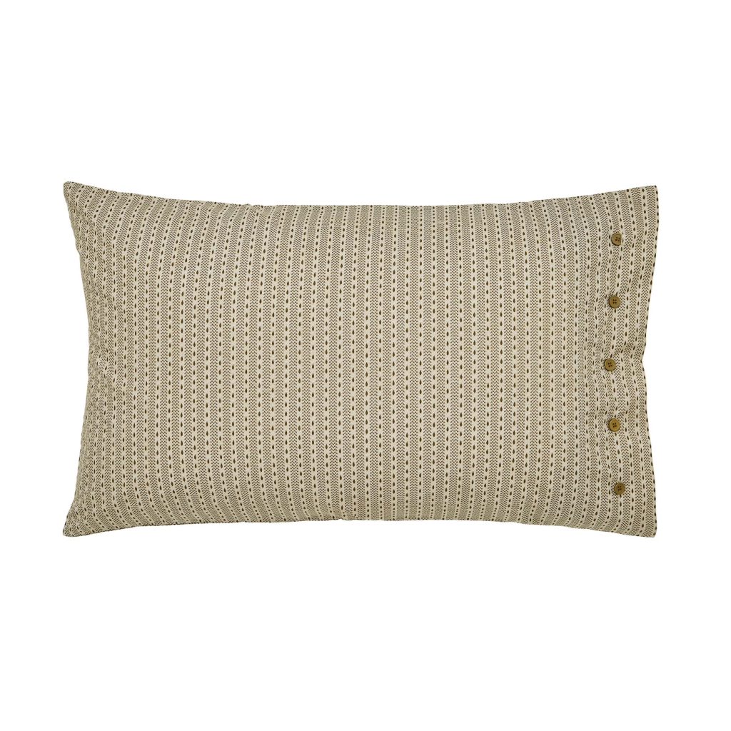 Bedeck of Belfast Avero Pair of Standard Pillowcases, Teal
