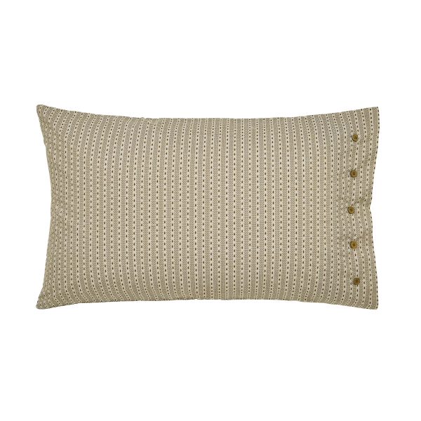 Bedeck of Belfast Avero Pair of Standard Pillowcases Teal | Bed Sava