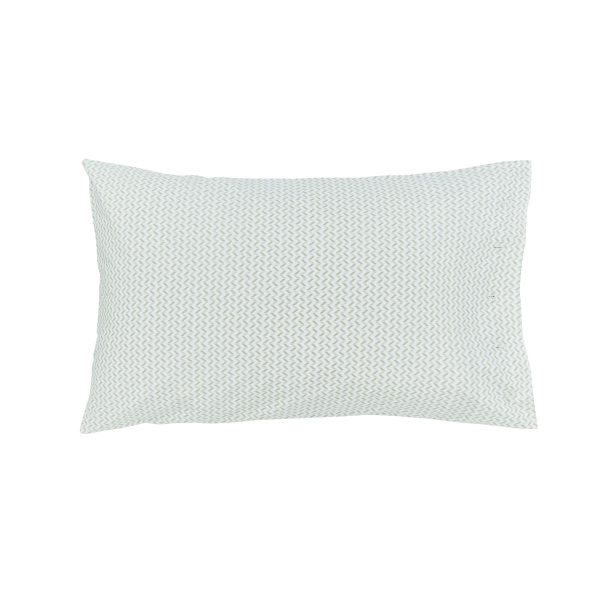 Bedeck of Belfast Azmi Pair of Standard Pillowcases Blue | Bed Sava