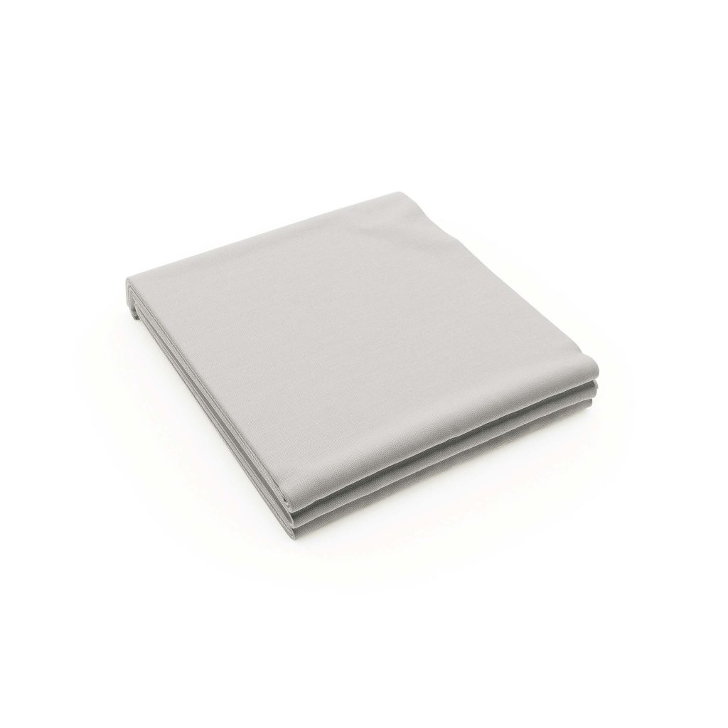 Bedeck of Belfast 200 Thread Count Plain Dye Super Kingsize Flat Sheet, Grey