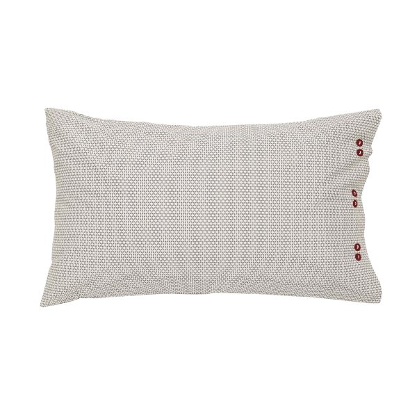 Bedeck of Belfast Lucine Pair of Standard Pillowcases Graphite | Bed Sava