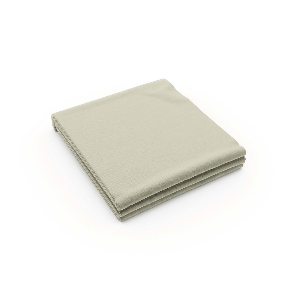 Bedeck of Belfast 200 Thread Count Plain Dye Super Kingsize Flat Sheet, Sage