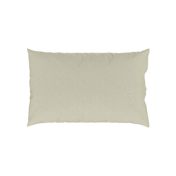 Bedeck of Belfast 200 Thread Count Plain Dye Standard Pillowcase Sage | Bed Sava