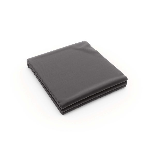Bedeck of Belfast 200 Thread Count Plain Dye Super Kingsize Flat Sheet Slate | Bed Sava