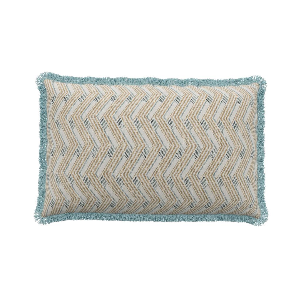 Bedeck of Belfast Sybil Cushion 60cm x 40cm, Duck Egg