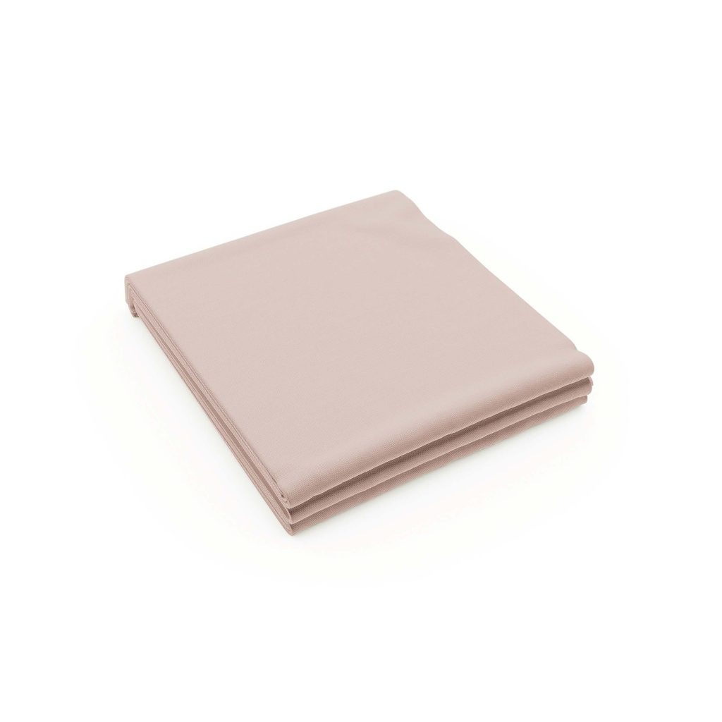 Bedeck of Belfast 200 Thread Count Plain Dye Super Kingsize Flat Sheet, Tuberose