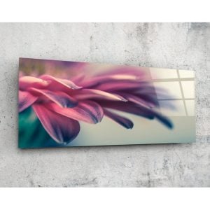 Macro Glass Wall Art 92×36 cm | Bed Sava