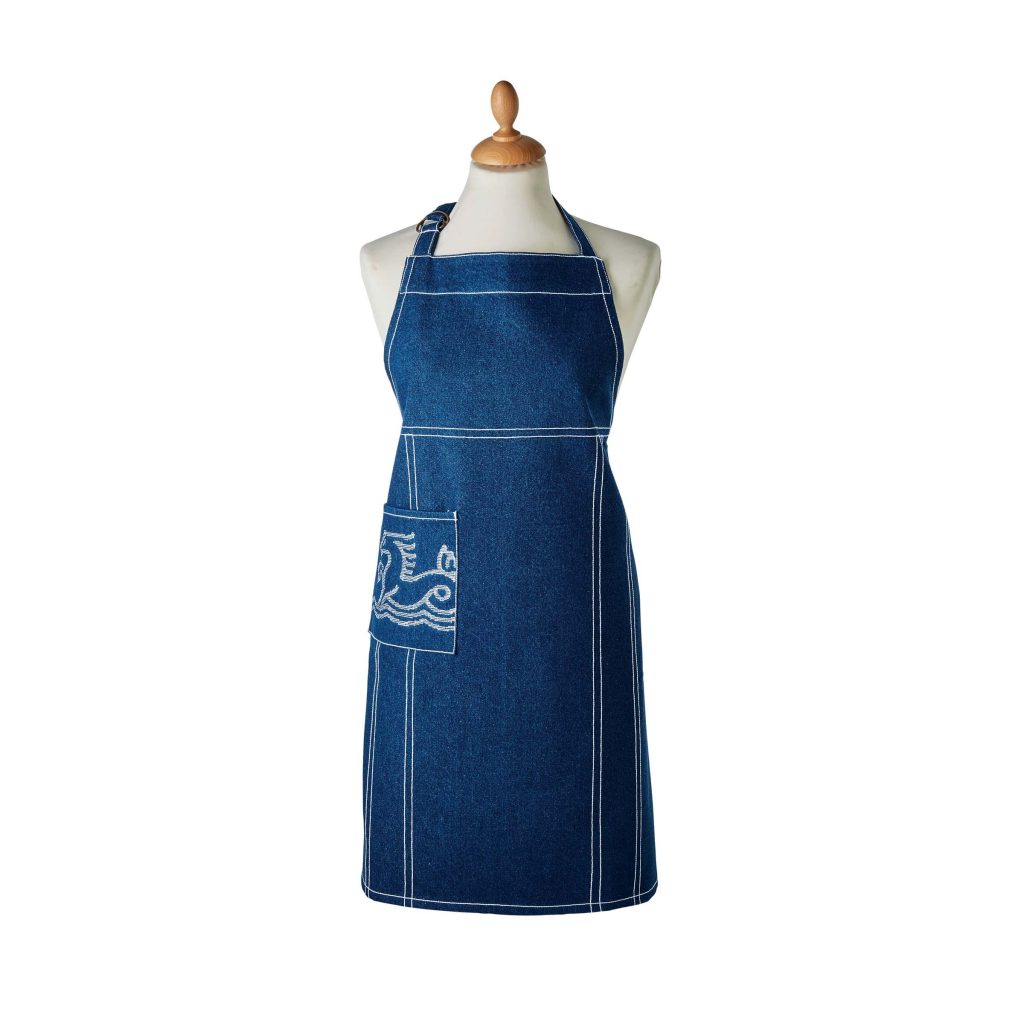 Bedeck of Belfast Denim Apron, Midnight Navy