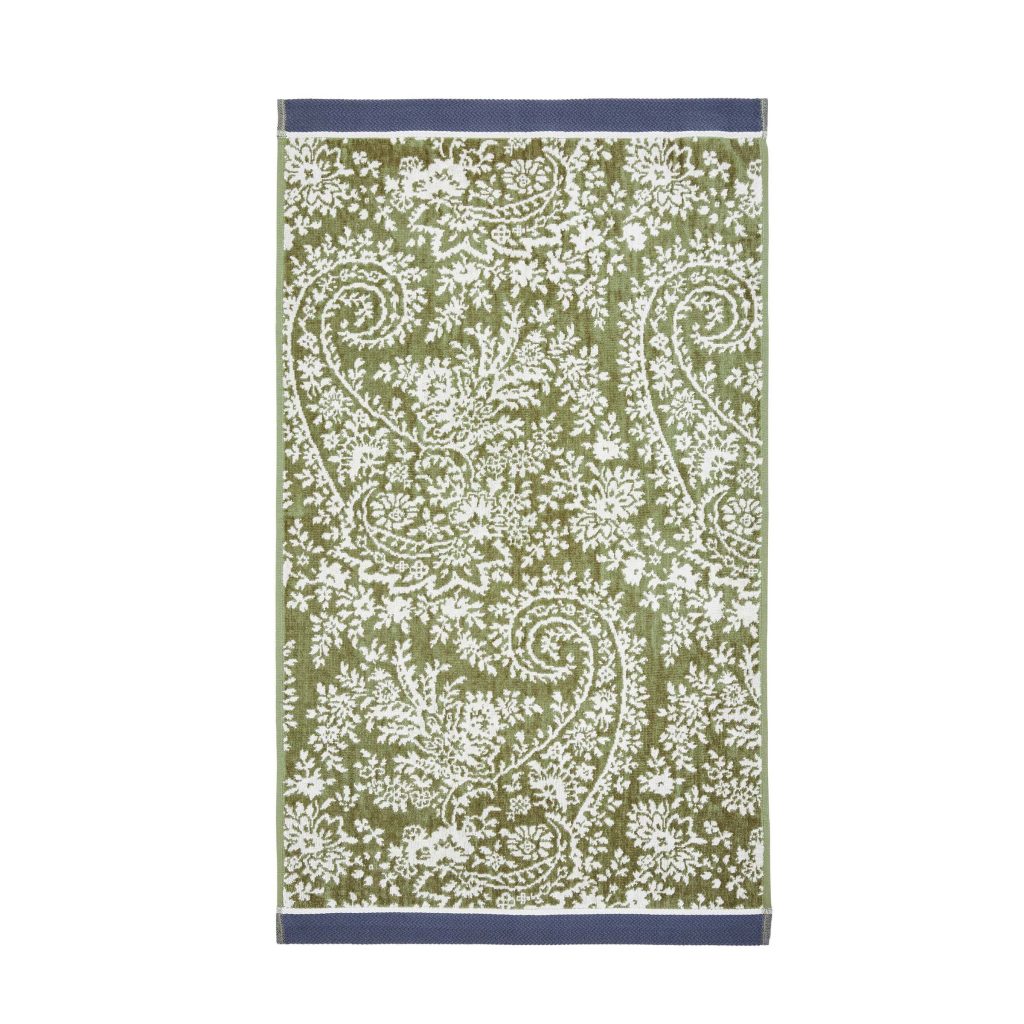 Bedeck of Belfast Elara Hand Towel, Sage Green