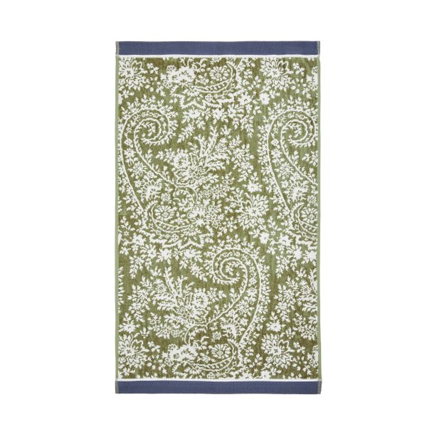 Bedeck of Belfast Elara Bath Towel Sage Green | Bed Sava