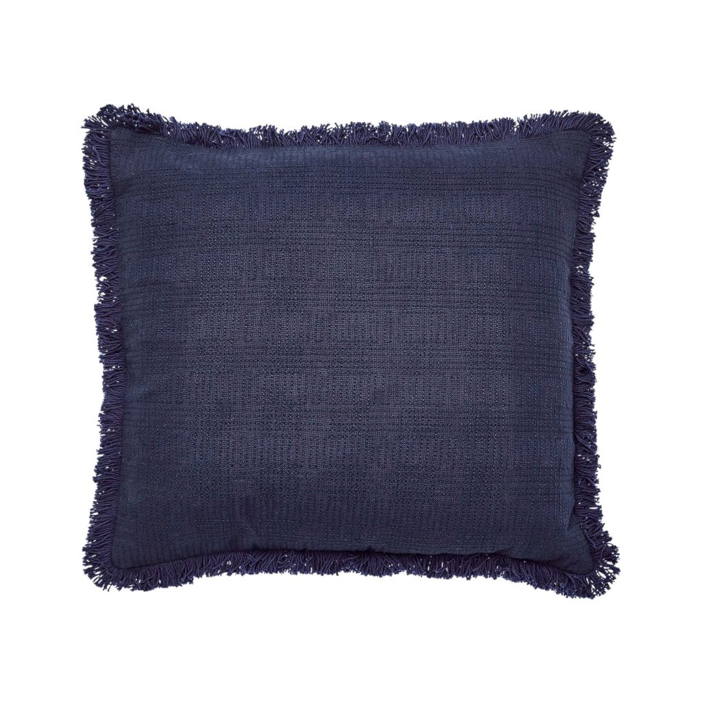 Bedeck of Belfast Kadeen Cushion 50cm x 50cm, Navy