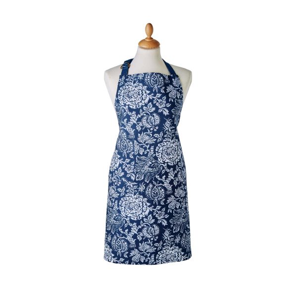 Bedeck of Belfast Morsan Apron Midnight Navy | Bed Sava