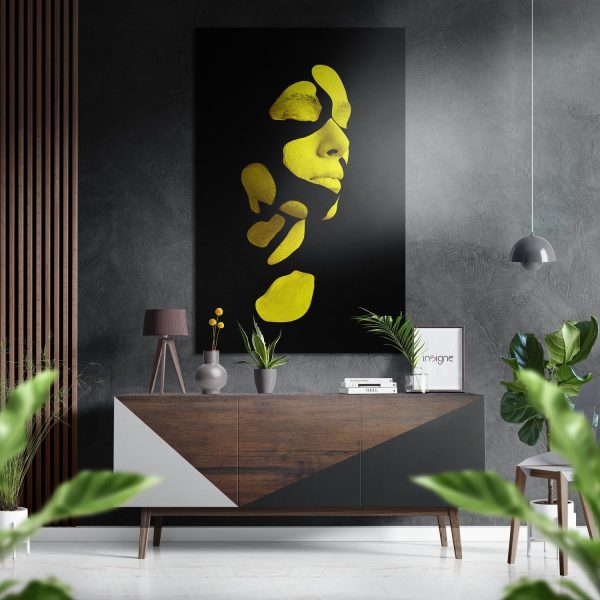 Woman in Pieces Brushed Aluminium Dibond Wall Art | Bed Sava