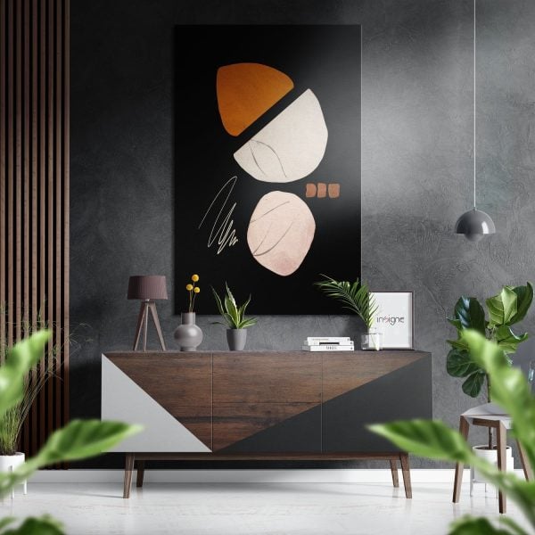 Acorn Brushed Aluminium Dibond Wall Art | Bed Sava