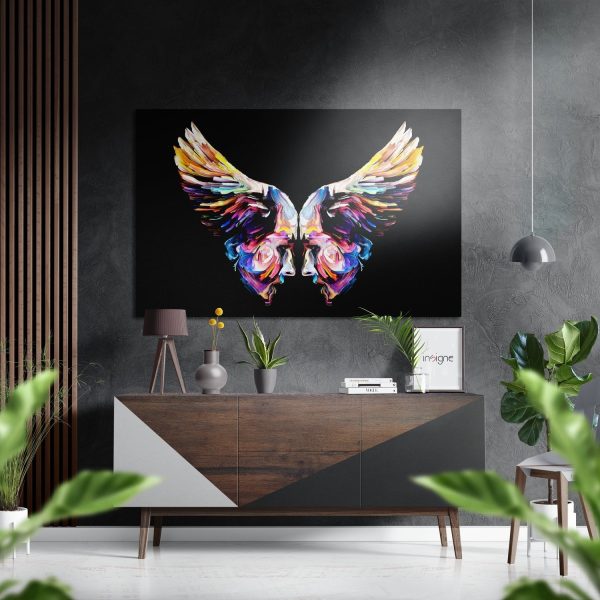 I See You Brushed Aluminium Dibond Wall Art | Bed Sava
