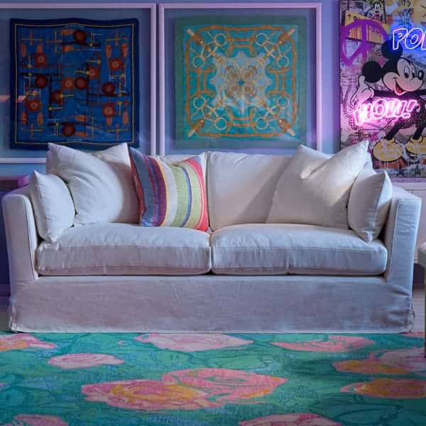 Burton Custom Burton 3 Seater Sofa  Andrew Martin | Bed Sava