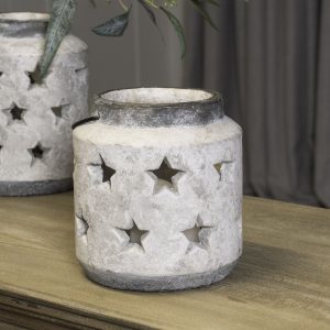Bloomville Stone Star Lantern | Bed Sava