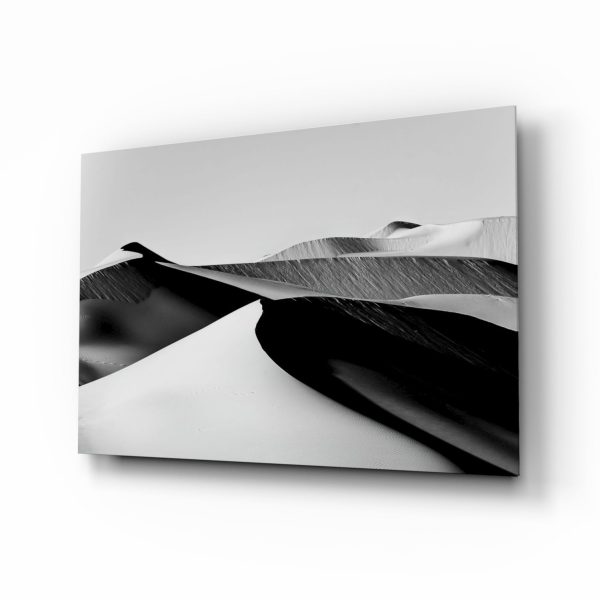 Black Landscape Glass Wall Art | Bed Sava