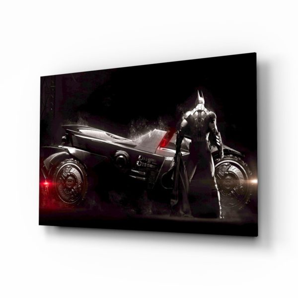 Batmobile Glass Art | Bed Sava