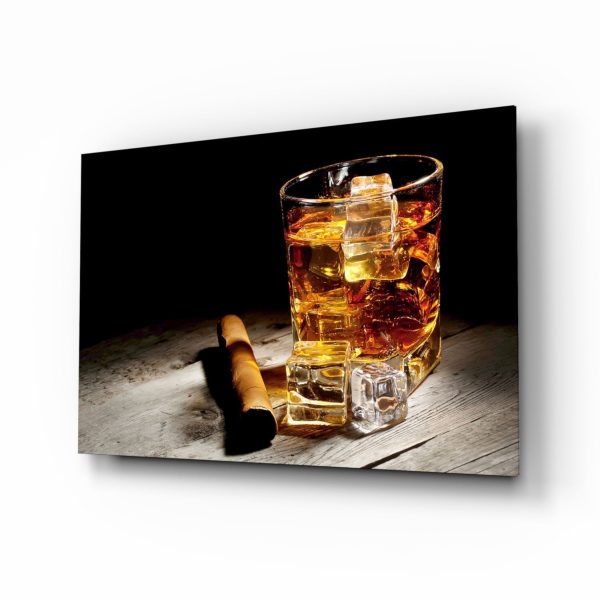 Whiskey Glass Wall Art | Bed Sava