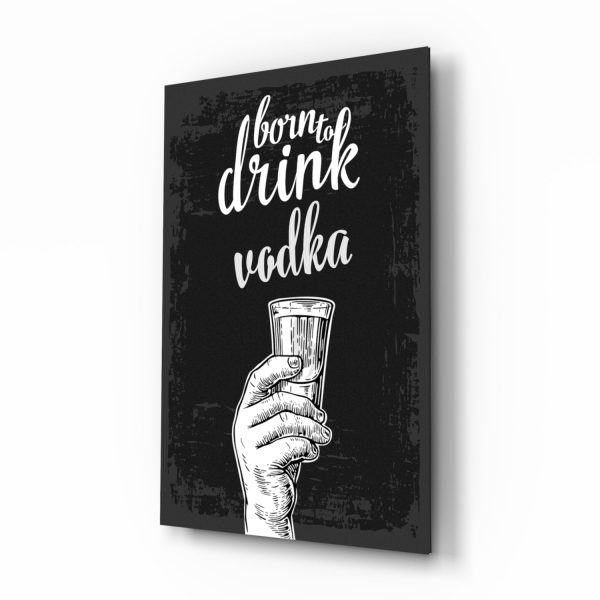 Vodka Glass Wall Art | Bed Sava