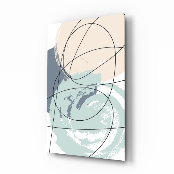 Chaotic Glass Wall Art | Bed Sava