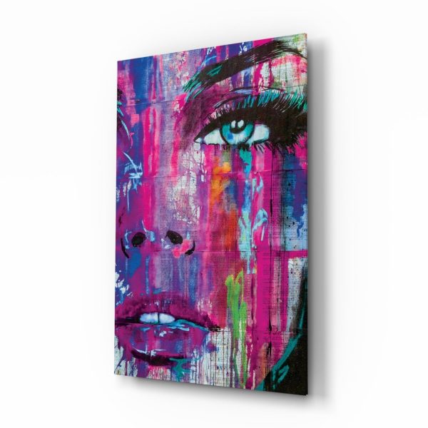 Woman Eye Glass Wall Art | Bed Sava