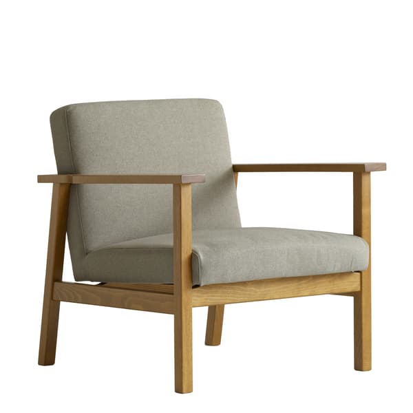 Cecil Chair, Chair, Dark Neutral/Grey - Andrew Martin CRIB 5 & Linen