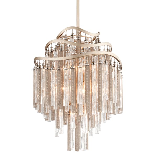 Chimera Pendant Light, Light, Small, Silver - Andrew Martin