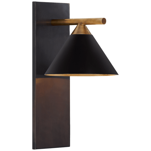 Cleo Wall Light Black, Wall Light - Andrew Martin