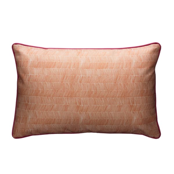 Delta Lava Outdoor, Hollowfibre, Outdoor Cushion - Andrew Martin Herringbone