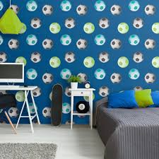 Catherine Lansfield Football Wallpaper | Bed Sava