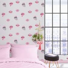 Sassy B Lip Service Wallpaper | Bed Sava