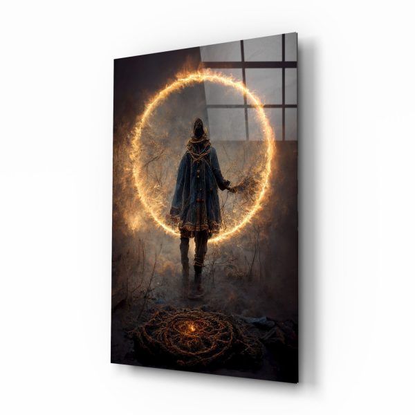 Circle Glass Wall Art || Designer Collection | Bed Sava