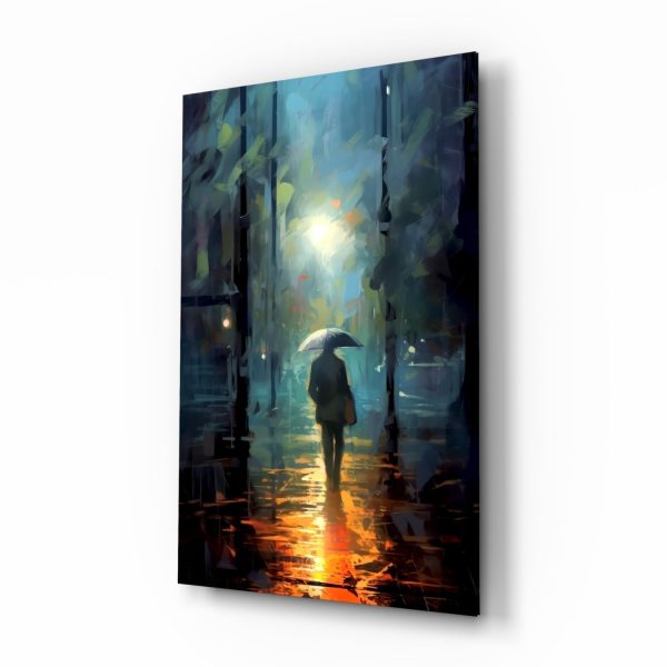 Alone Glass Wall Art || Designer Collection | Bed Sava