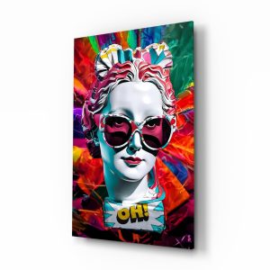 Oh Glass Wall Art || Designer Collection | Bed Sava