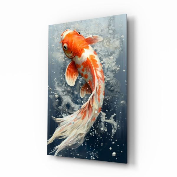 Angelfish Glass Wall Art|| Designers Collection | Bed Sava