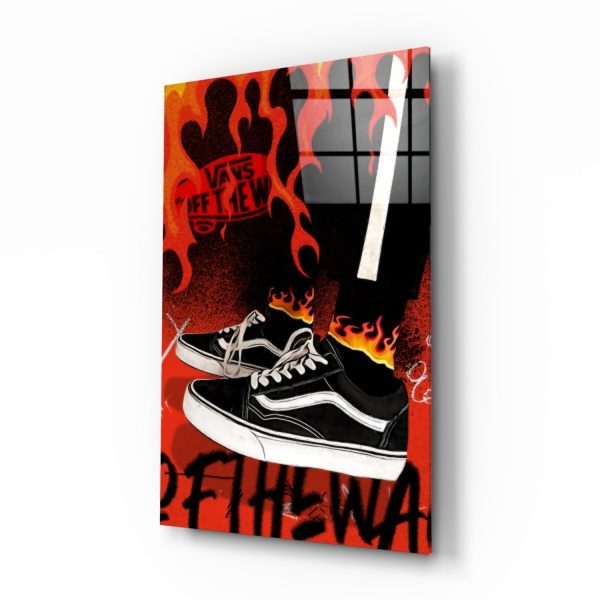 Vans Glass Wall Art || Designers Collection | Bed Sava