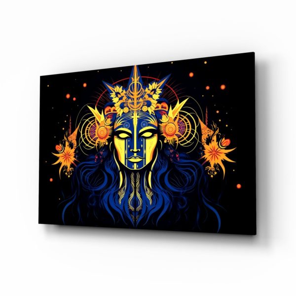 Astrologer Glass Wall Art|| Designers Collection | Bed Sava