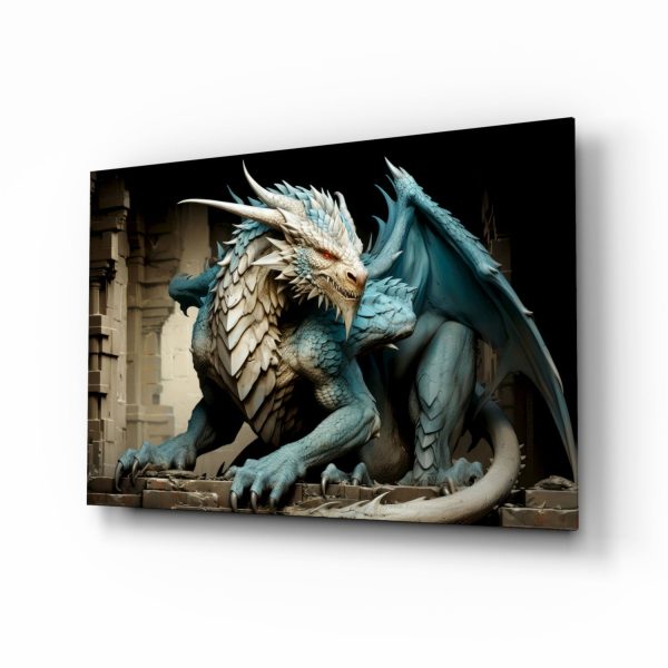 Dragon Glass Wall Art || Designer Collection | Bed Sava