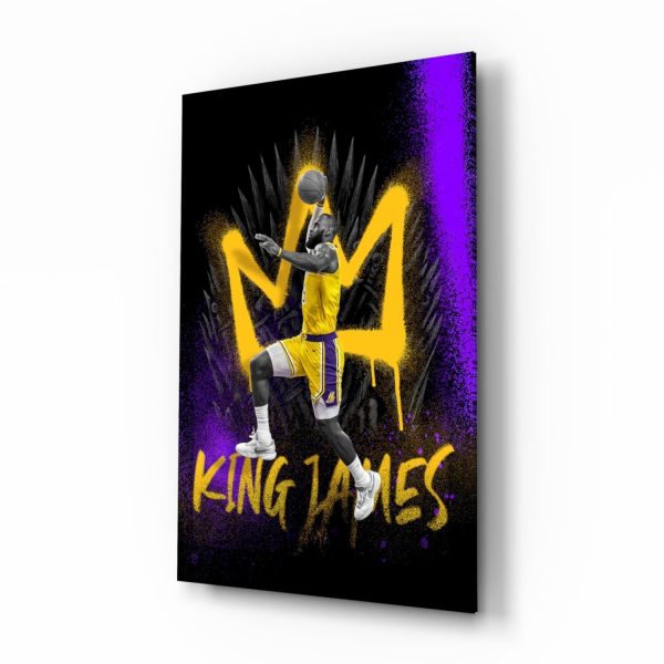 King James Glass Wall Art || Designer Collection | Bed Sava