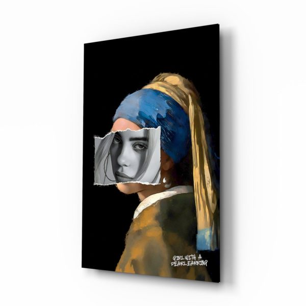 Contemporary Lisa From Holland Glass Wall Art || Designer Collection | Bed Sava