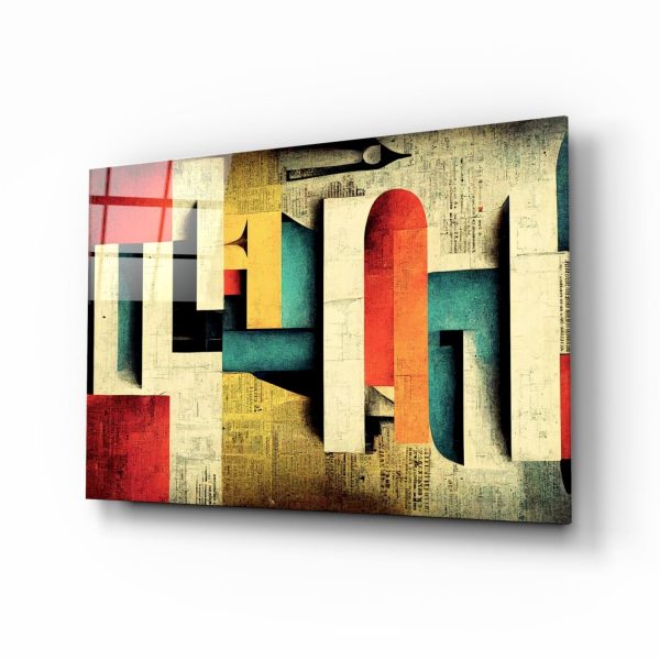 Language Glass Art || Designer Collection | Bed Sava