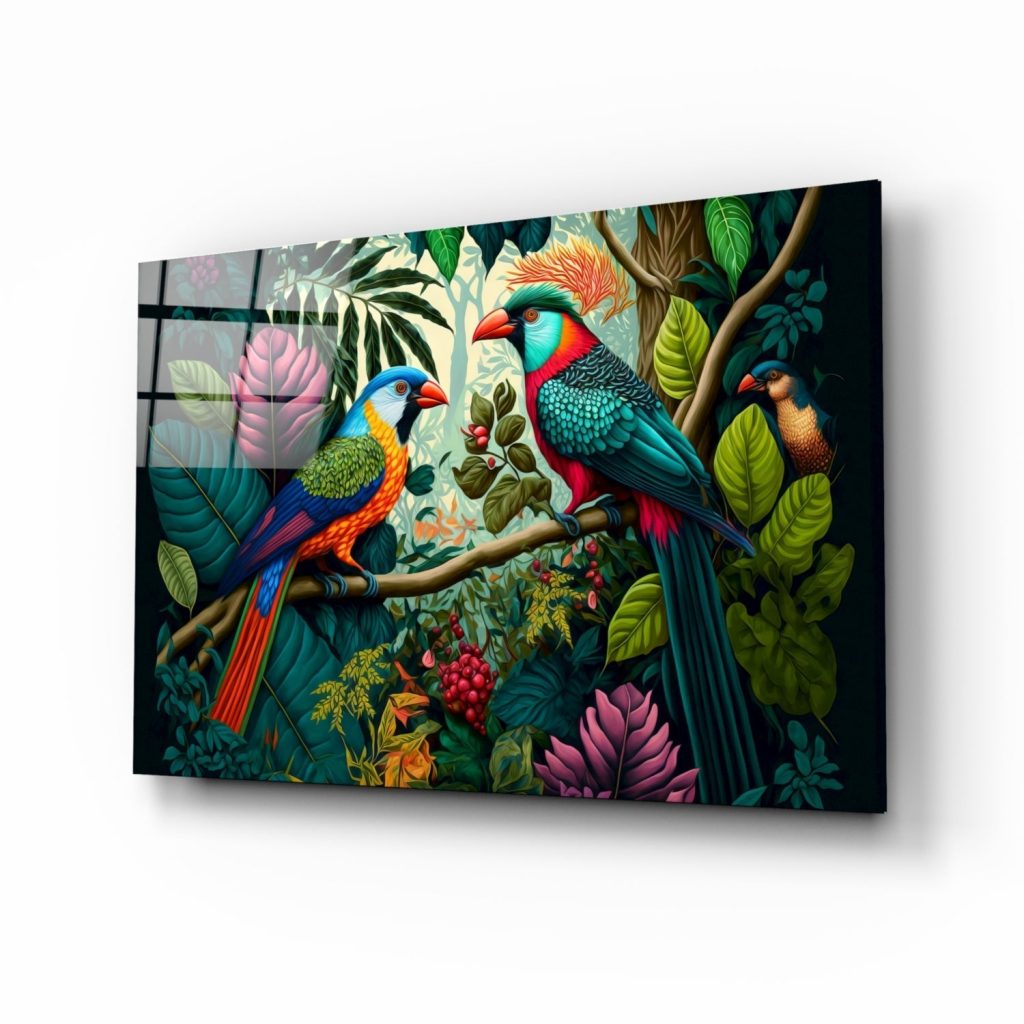 Dating on Amazon Glass Wall Art || Designers Collection | Bed Sava