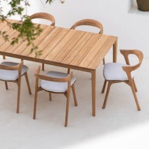 Ethnicraft Bok Teak Outdoor Dining Table 300 x 110 x 76 | Bed Sava