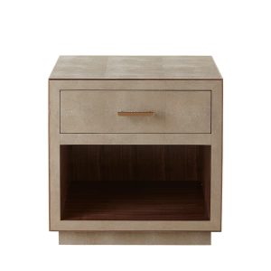 Fitz Bedside Table Cream Bedside Table  Andrew Martin | Bed Sava